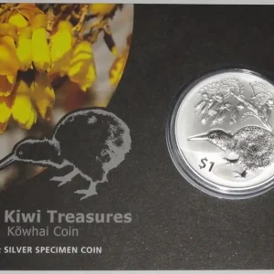 Kostenfreie Lieferung Neuseeland 1 Oz Silber Kiwi 2012 St Blister