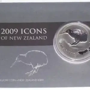Günstig Neuseeland 1 Oz Silber Kiwi 2009 St Blister