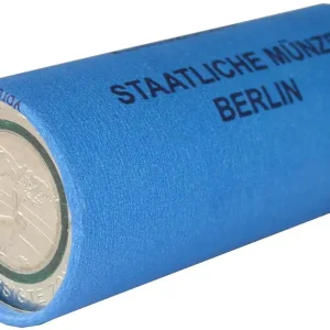 Billig BRD: 25 x 5 Euro Bimetall Gemäßigte Zone Münzrolle A Berlin