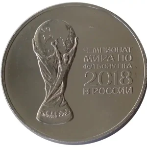Aktuell Russland 3 Rubel 1 Oz Silber Fifa Fussball WM 2018