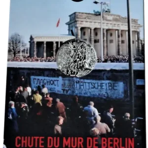 Frankreich 10 Euro Silbermünze Berliner Mauerfall 2019 im Blister Angebot