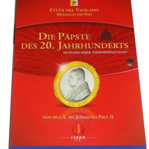 Großhandel Sammelalbum Die Päpste des 20. Jahrhunderts Im Glanz ihrer Gedenkprägungen