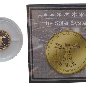 Online Kaufen Fiji 10 Dollars 0,5 gr Gold - Solar System Erde 2010 Polierte Platte in Münzkapsel mit Zertifikat