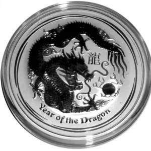 Australien 2 Oz Silber Lunar Drache II 2012 Mengenrabatt