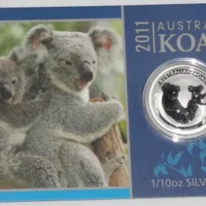 Preiswert Australien 1/10 Oz Silber Koala 2011 im Blister
