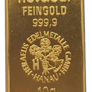 10 gr Goldbarren 999,9/1000 Gold LBMA Zertifiziert Im Trend