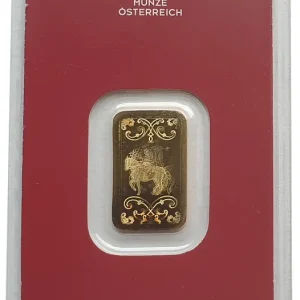 Beliebt 5 gr Goldbarren Kinebar Münze Österreich 999,9/1000 Feingold im Blister