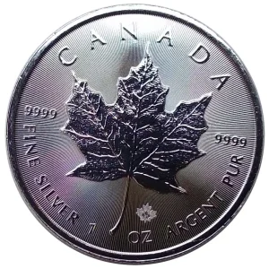 Neue Kollektion 1 Oz Silber Maple Leaf 2021 Kanada 5 Dollars Anlagemünze