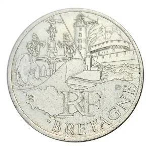 Frankreich 10 Euro Silber Bretagne 2011 Kostenloser Versand