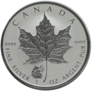 Kanada 1 Oz Silber Maple Leaf 2016 - Privy Mark Panda Frosted Proof Exklusiv