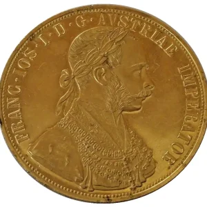 Expressversand Österreich 4 Dukaten Goldmünze 1915