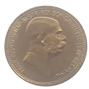 10 Corona Gold Franz Joseph I 1908 Regierungsjubiläum Goldmünze Österreich Wochenendangebot