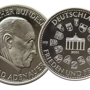 Weltweiter Versand Silbermedaille 10 Gramm 999/1000 Feinsilber