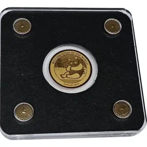 Tschad 3000 Francs 0,062 gr Gold - Panda 2019 - Bullion Coins of the World Direktkauf