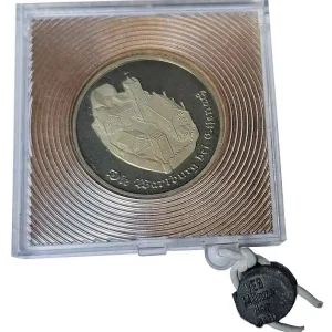 DDR: 5 Mark Gedenkmünze Die Wartburg bei Eisenach 1982 Polierte Platte verplombt Ausverkauf