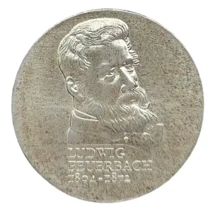 DDR: 10 Mark Silber Gedenkmünze 175. Geburtstag von Ludwig Feuerbach 1979 Jetzt Kaufen