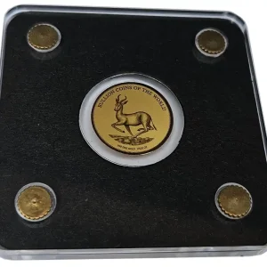 Tschad 3000 Francs 0,062 gr Gold - Springbock 2019 - Bullion Coins of the World mit Zertifikat Aktuell