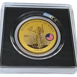 Tschad 5000 Francs 0,155 gr Gold - Liberty 2021 - Bullion Coins of the World Gleich Bestellen
