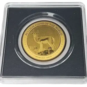 Tschad 5000 Francs 0,155 gr Gold - Springbock 2023 - Bullion Coins of the World mit Zertifikat Schneller Versand
