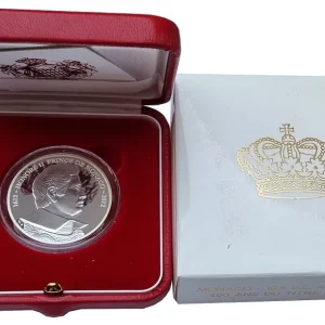 10 Euro Silber Honore II 2012 Polierte Platte - 400 Jahre Fürstentitel Monaco Sonderangebot