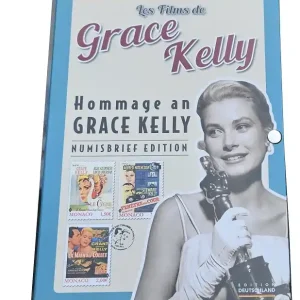 Neu Im Sortiment Monaco Numisbrief Edition 3 x 2 Euro Les Films Hommage an Grace Kelly