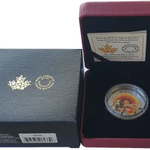 Super-Preis 1 Oz Silber Schönheit auf Erden Biene 2017 Polierte Platte - Kanada 20 Dollars Silber