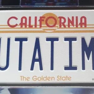 Niue 2 Oz Silber Zurück in die Zukunft (Back to the Future) Nummernschild 2020 PP Echt