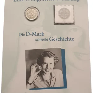 1 DM 50 Jahre Deutsche Mark Numisbrief Deutsche Post Rabatt