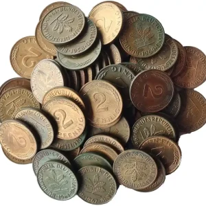 1,48 DM Umlaufmünzen 74 x 2 Pfennig Jetzt Bestellen