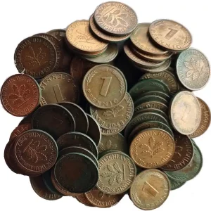 Online Kaufen 0,85 DM Umlaufmünzen 85 x 1 Pfennig