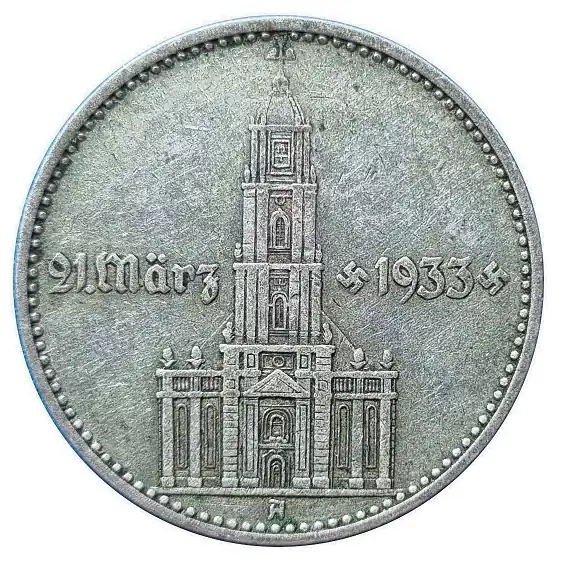 Must-Have Deutsches Reich 2 Reichsmark Silber Garnisonkirche mit Datum