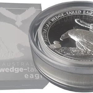 Australien 5 Oz Silber Keilschwanz - Adler (Wedge Tailed Eagle) High Relief 2018 Polierte Platte Neuheit