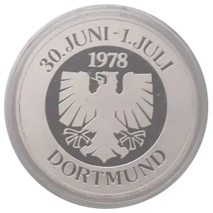 Silbermedaille Dortmund 1978 Leichtathletik Länderkampf UdSSR Großhandel