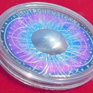 Angebot Österreich 20 Euro Silbermünze Neutronenstern 2023 Polierte Platte