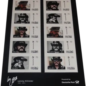 Neue Kollektion Lemmy Kilmister - Motörhead 10er Set Briefmarken a 70 Cent