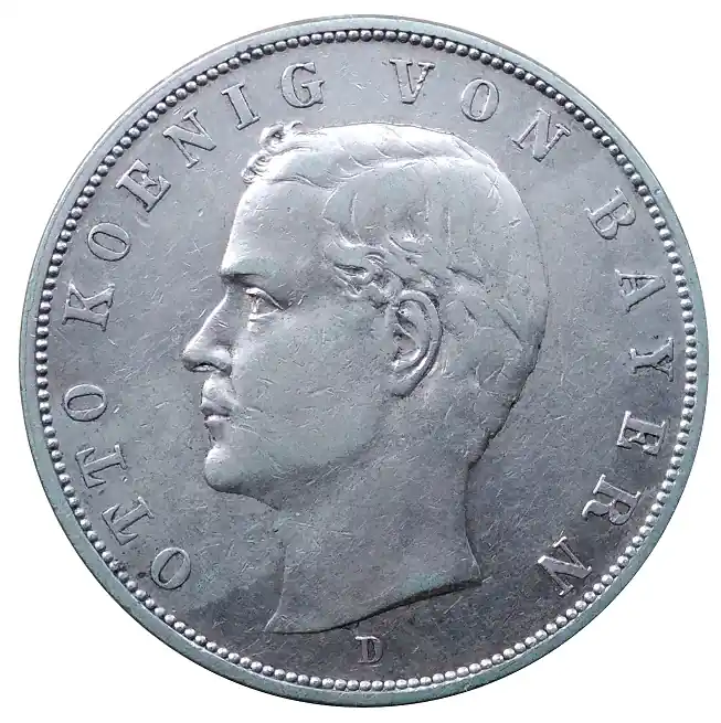 Sofort Bestellen Deutsches Kaiserreich 3 Mark Silber Otto König von Bayern 1908 D