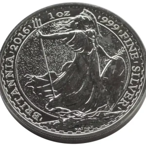 Großbritannien 2 Pounds 1 Oz Silber Britannia 2016 Sonderangebot