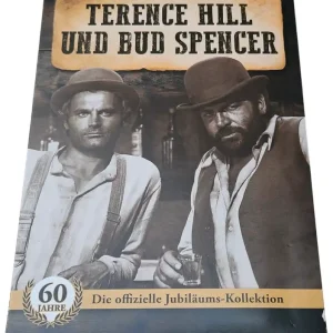 Bud Spencer u. Terence Hill 60 Jahre Jubiläums - Kollektion 11 Silbermedaillen + Goldmedaille Ab Werk