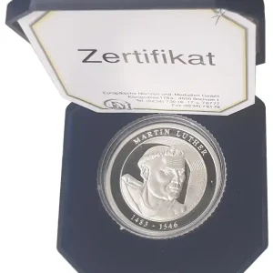 Silbermedaille Martin Luther - 475. Jahrestag der 95 Thesen Sofort Bestellen