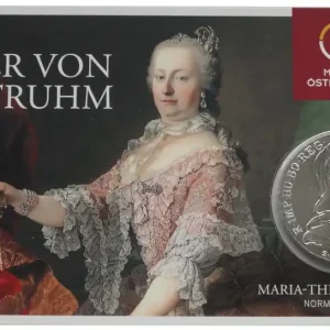 Kostenloser Versand Österreich Maria Theresia Taler Silber 1780 NP im Blister