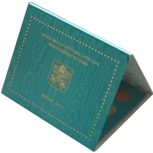 Vatikan 3,88 Euro 2013 Stgl. KMS Papst Benedikt XVI. im Folder Direkt Vom Hersteller