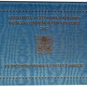 Vatikan 2 Euro Gedenkmünze Weltfamilientreffen in Mailand 2012 im Blister Geld-Zurück-Garantie