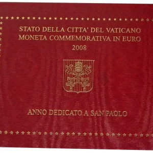 Vatikan 2 Euro Gedenkmünze Paulusjahr 2008 im Blister Preis Gesenkt