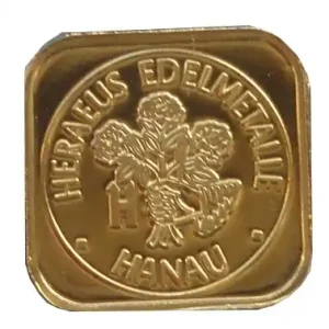 Neuheit Heraeus 1 gr Goldbarren 999/1000 Feingoldbarren