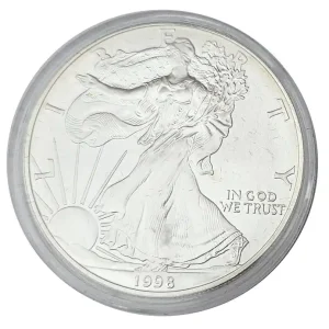 Top-Preis USA 1 Dollar 1 Oz Silber American Eagle 1998