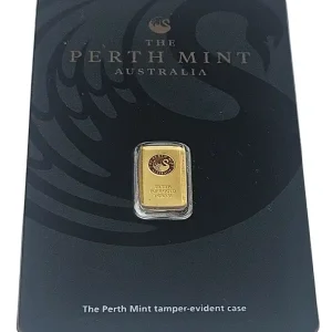 Schnäppchen 1 Gramm Goldbarren Känguru Perth - Mint Australien 999,9/1000 Feingold im Blister