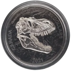 Kanada 20 Dollars 1 Oz Silber Reaper of Death (Schnitter des Todes) 2021 Rhodium Plated Sale