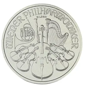 Geprüft 1,5 Euro 1 Oz Silber Wiener Philharmoniker 2010 aus Österreich Silber - Anlagemünze