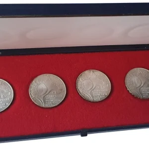 Gleich Bestellen BRD: 4 x 10 DM Silbermünzen DFGJ Stadion - Olympische Spiele 1972 München