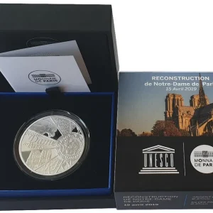 Preiswert 10 Euro Silber Notre Dame - Paris 2019 PP Frankreich - Wiederaufbau Kathedrale